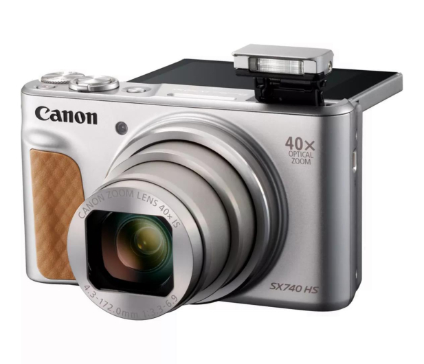 Canon PowerShot SX740 Lite Travel srebrny - 1301125 - zdjęcie 6